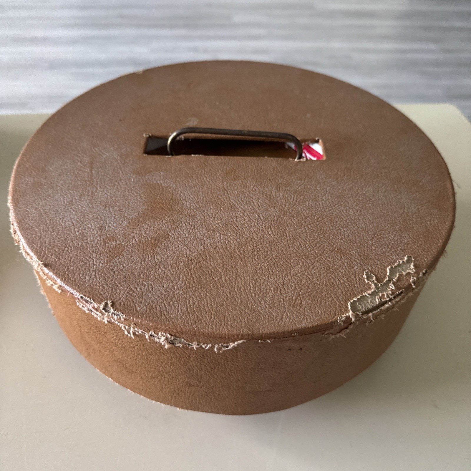 Wood Caddy/Carousel Vintage Poker Chips Plastic Wood Caddy/Carousel Vintage Poker Chips Plastic