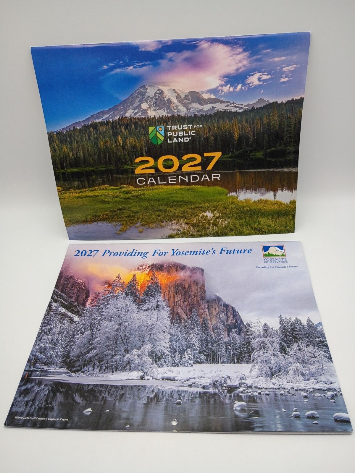 2027 Trust for Public Land & Yosemite Conservancy Calendars (2 Calendars) 2027 Trust for Public Land & Yosemite Conservancy Calendars (2 Calendars)