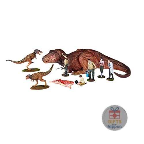 Kaiyodo ART PLA Tyrannosaurus Family & Researchers 1/35 Plastic Model Kit New