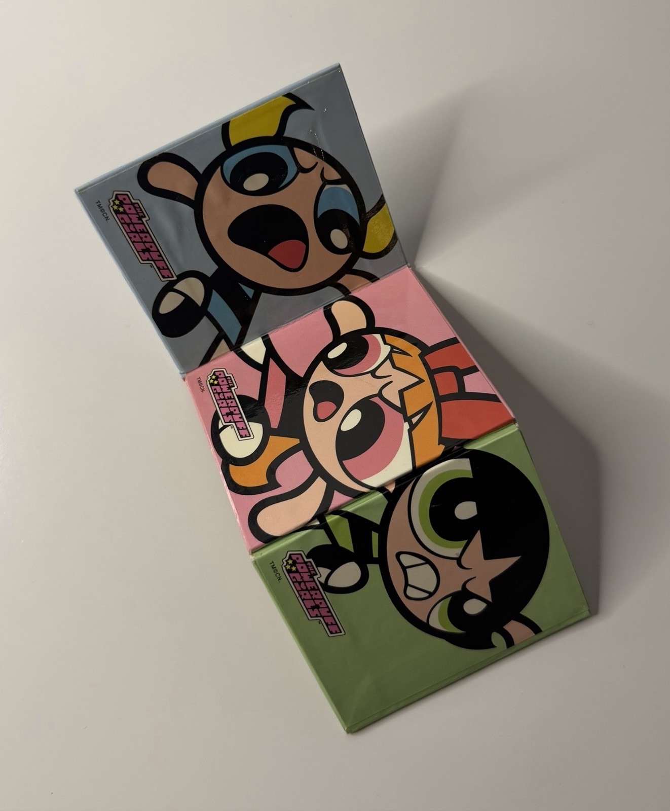 Rare Vintage Powerpuff Girls Mini Picture Frame Sealed Sabritas Promo