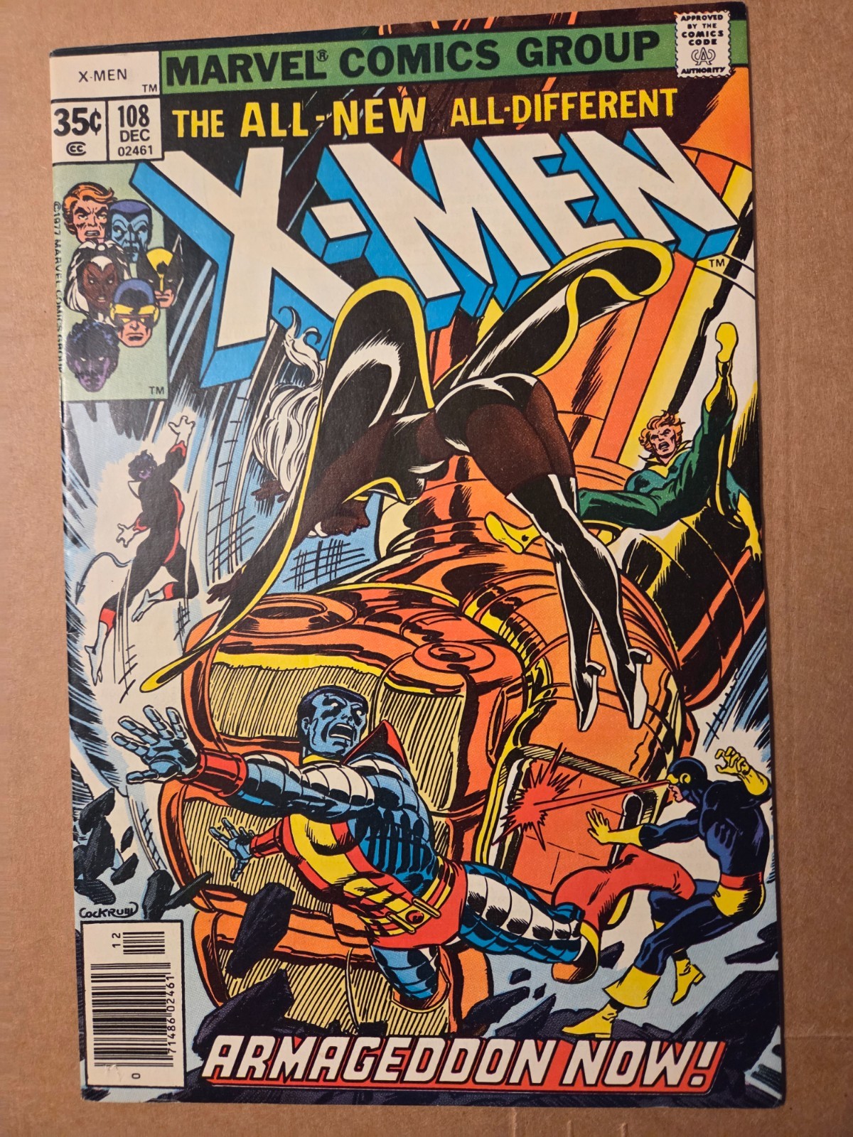 X-Men 108 NM- / 1st John Byrne on X-Men / 1977