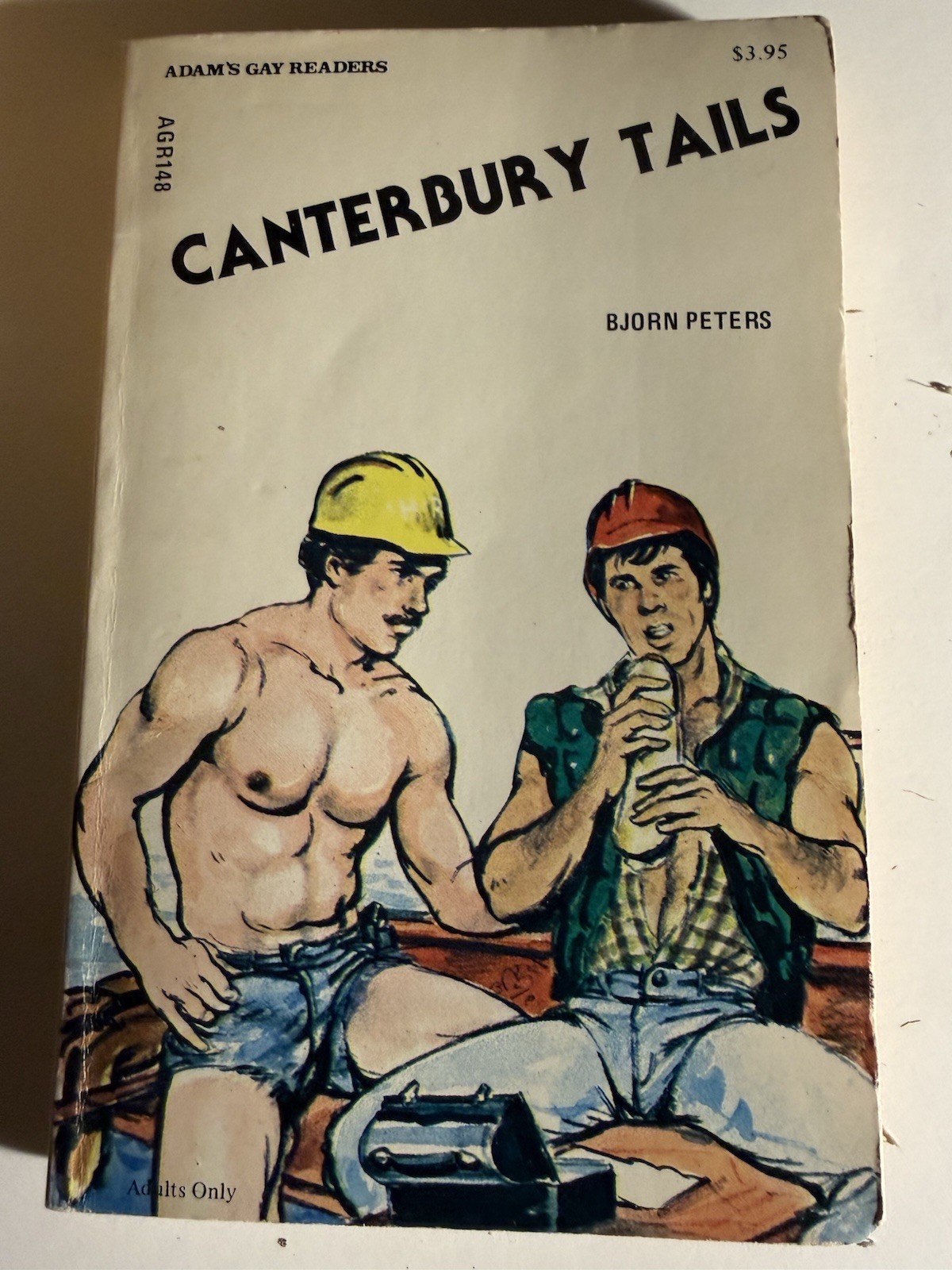 CANTERBURY TAILS - 1986 BJORN PETERS - ADAMS GAY READERS PULP NOVEL GAY INTEREST