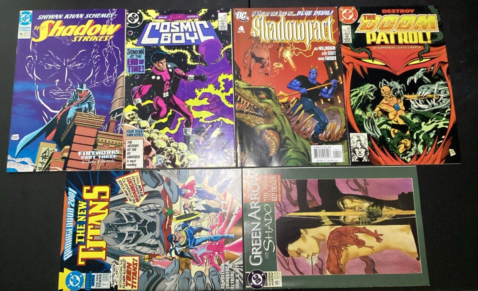 DC Universe Comic Book Lot Of 6 - Most Vintage - Good Condition