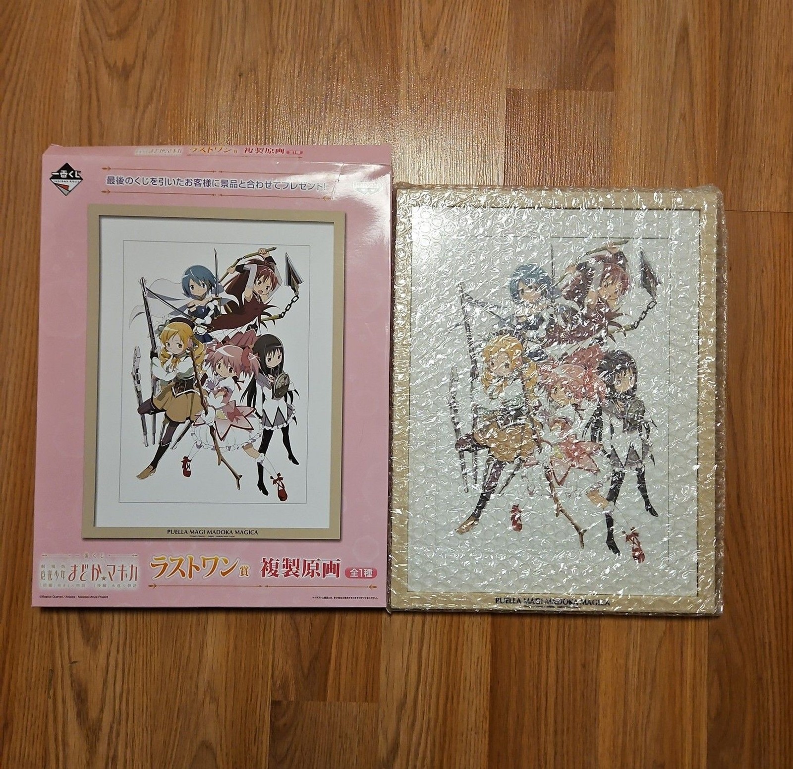 Puella Magi Madoka Magica Movie Illustration Board Banpresto 2013 large