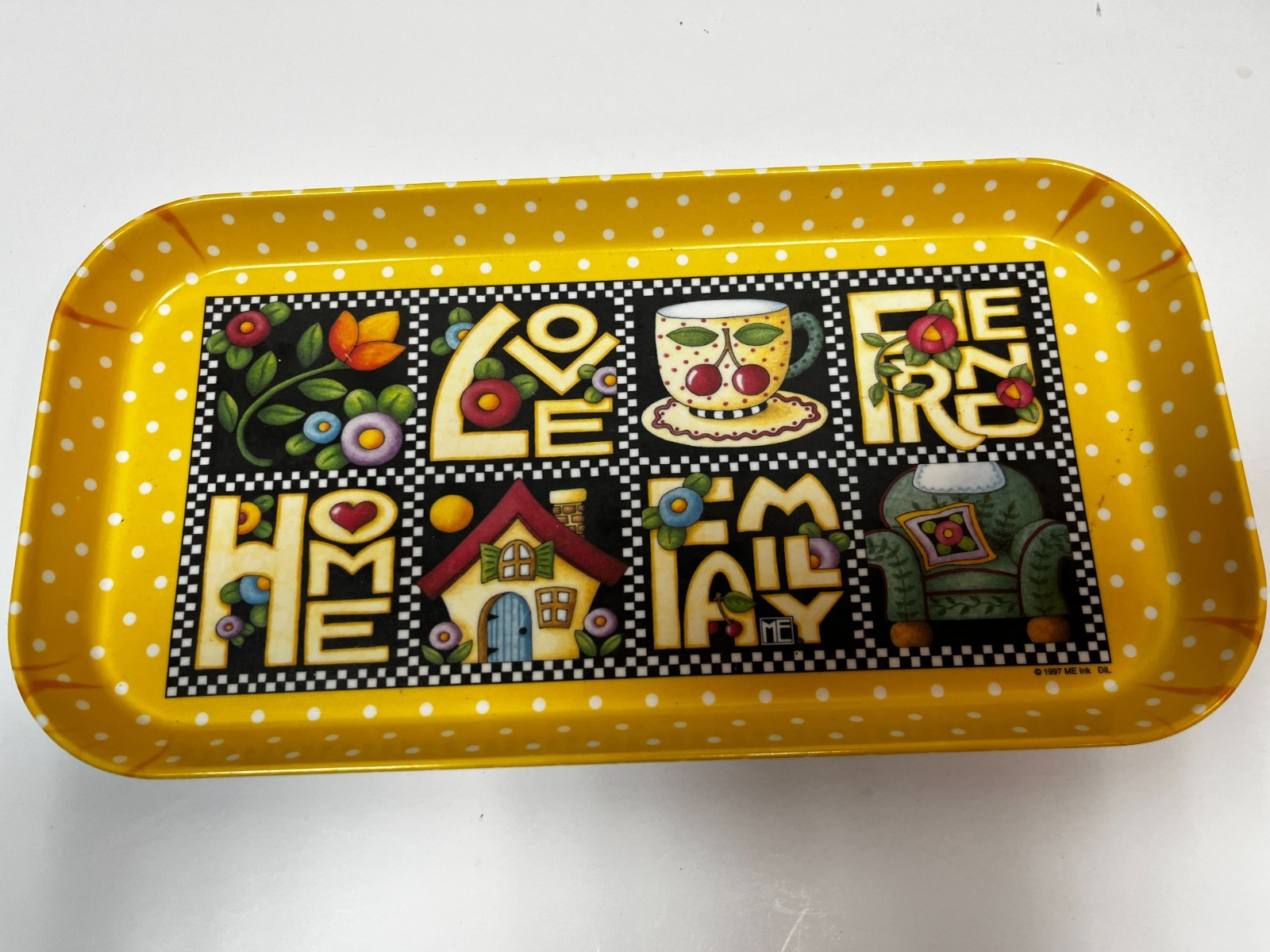Mary Engelbreit Love Friend Home Family Tray