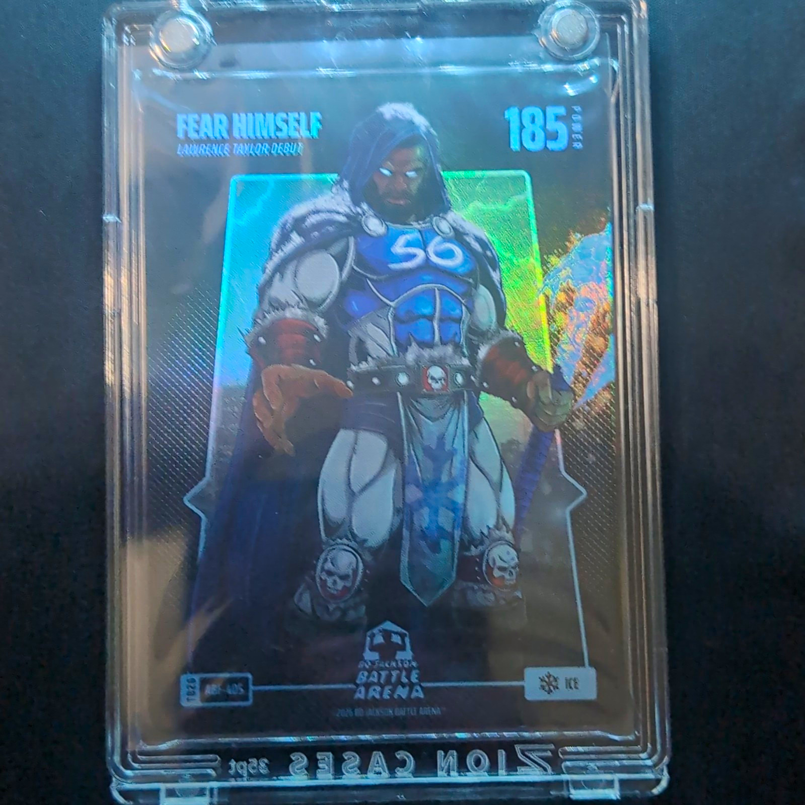 2026 Bo Jackson Battle Arena Fear Himself Ice Alpha Battle Foil LT Debut