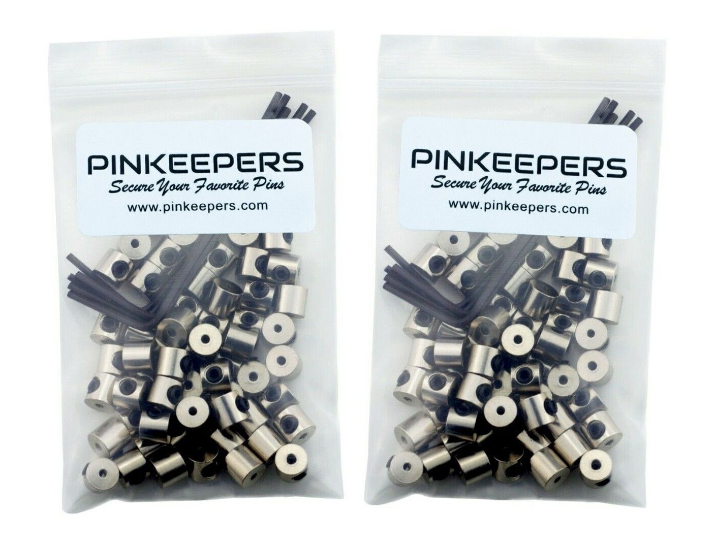 100 Pin Keepers/Pin Locks/Locking Pin Backs/-Secure Your Favorite Pins