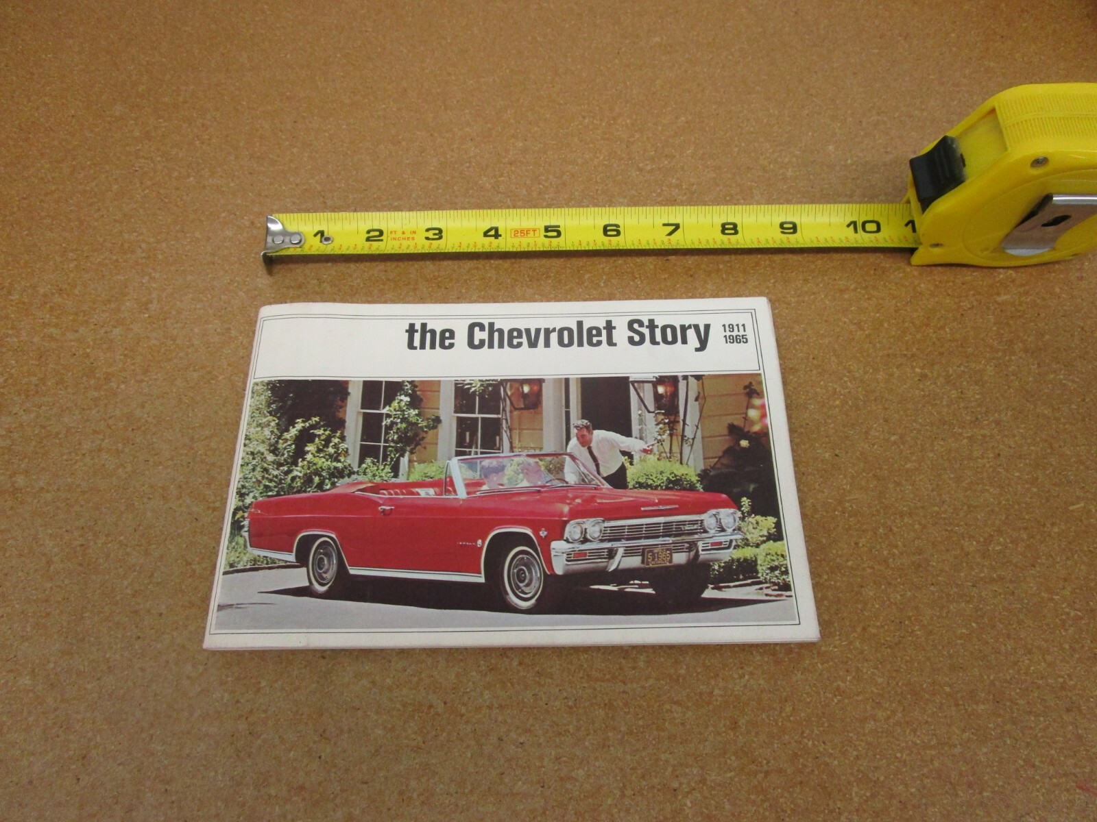 ORIGINAL 1911-1965 The Chevrolet Story booklet sales brochure history photos