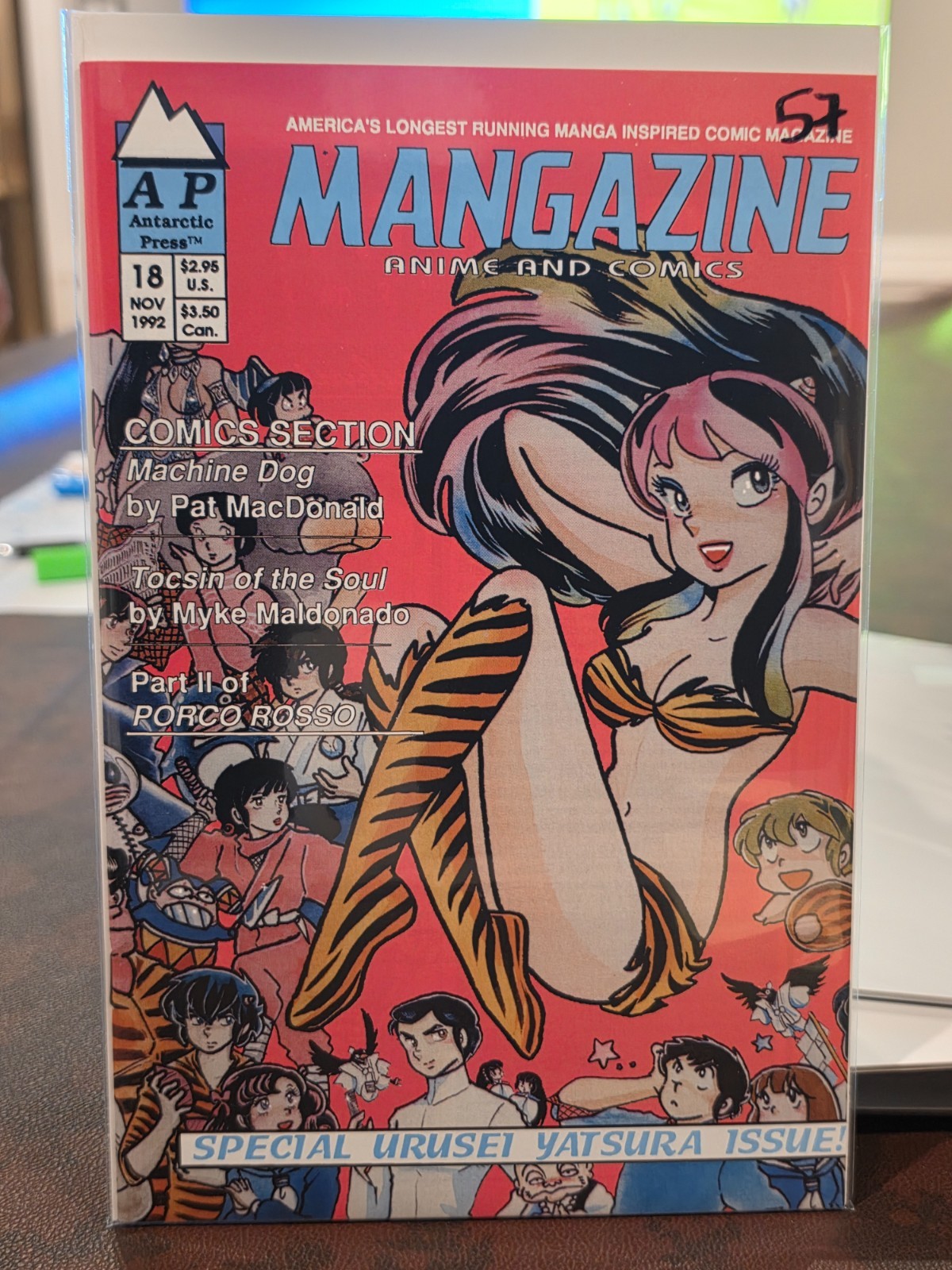 Mangazine #18 1989 Antarctic Press Urusei Yatsura