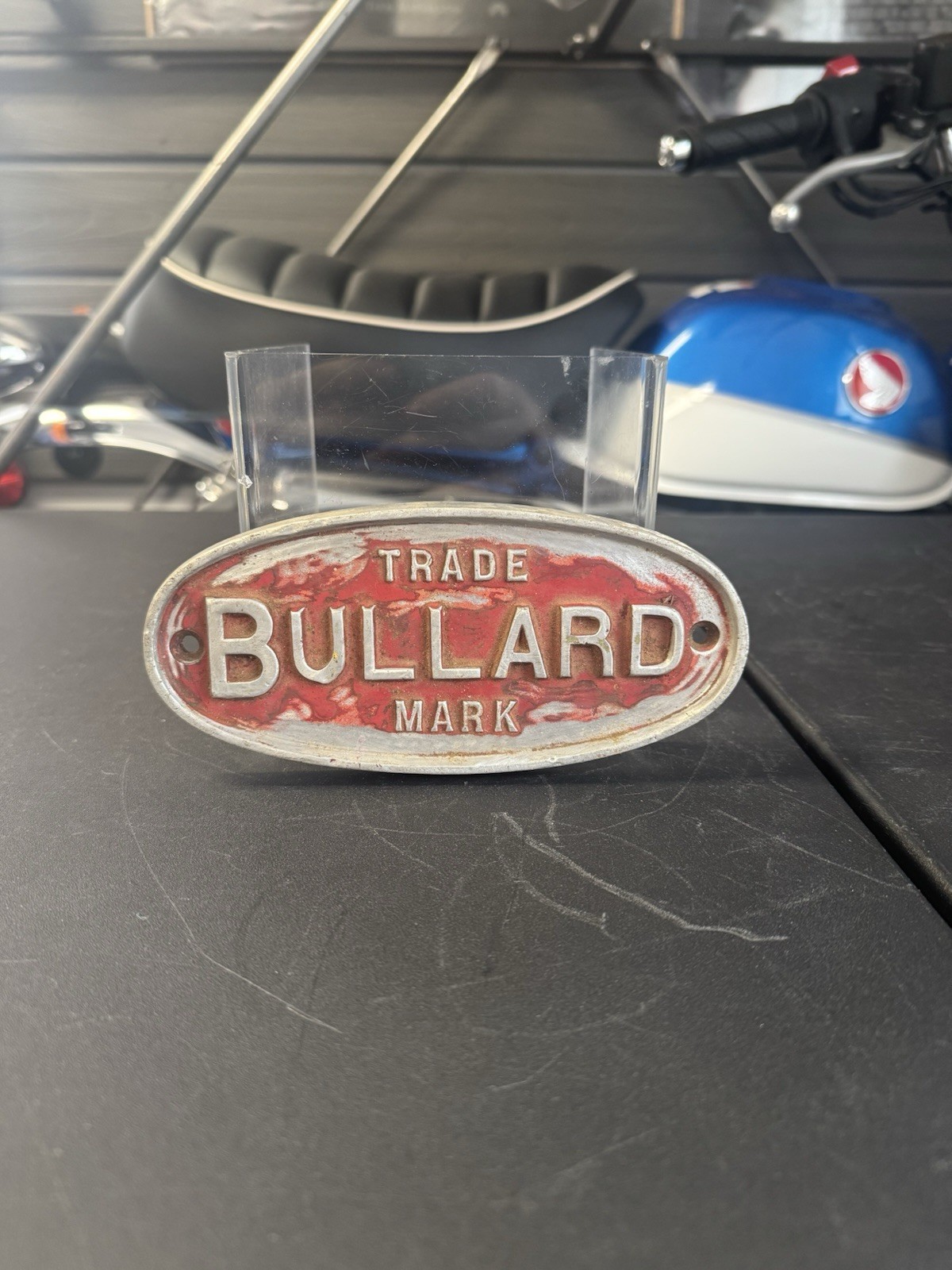 Trade Bullard Mark Vintage Metal Sign