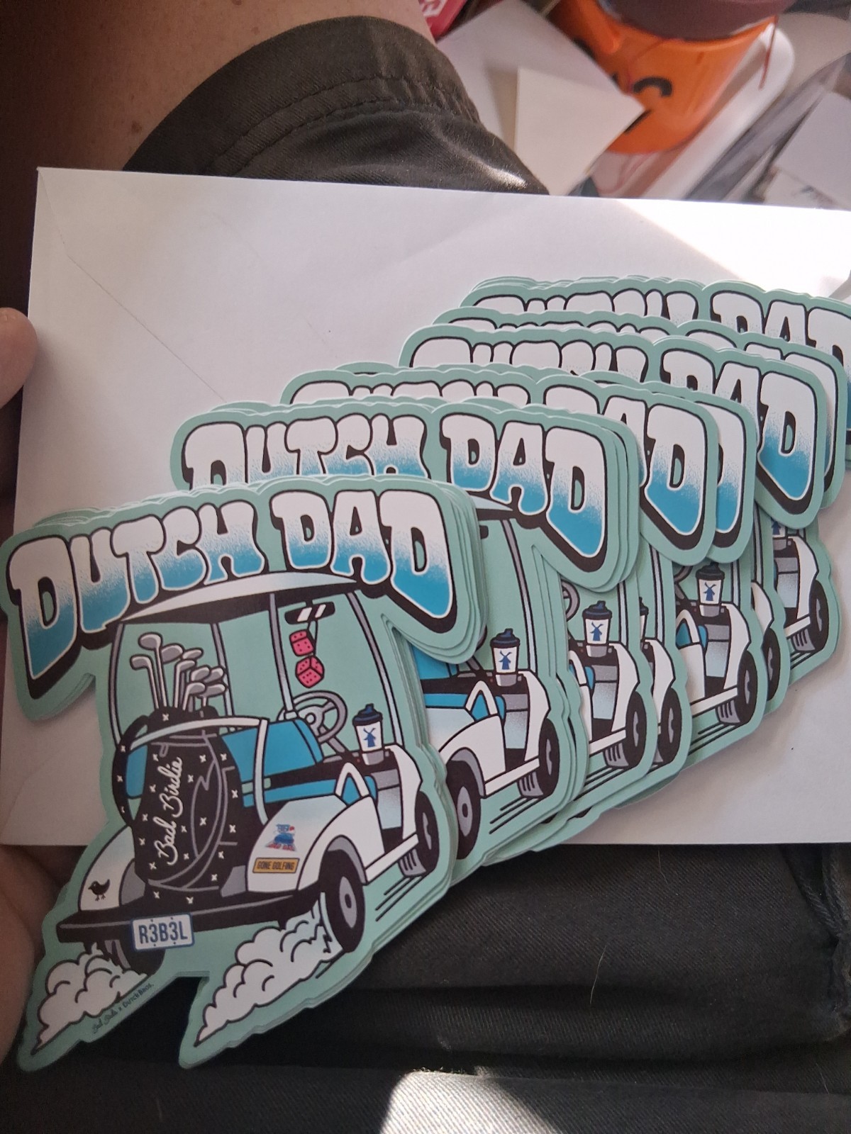 Dutch Bros 2026 Fathers Day Bad Birdie  Sticker June 21st 2026  