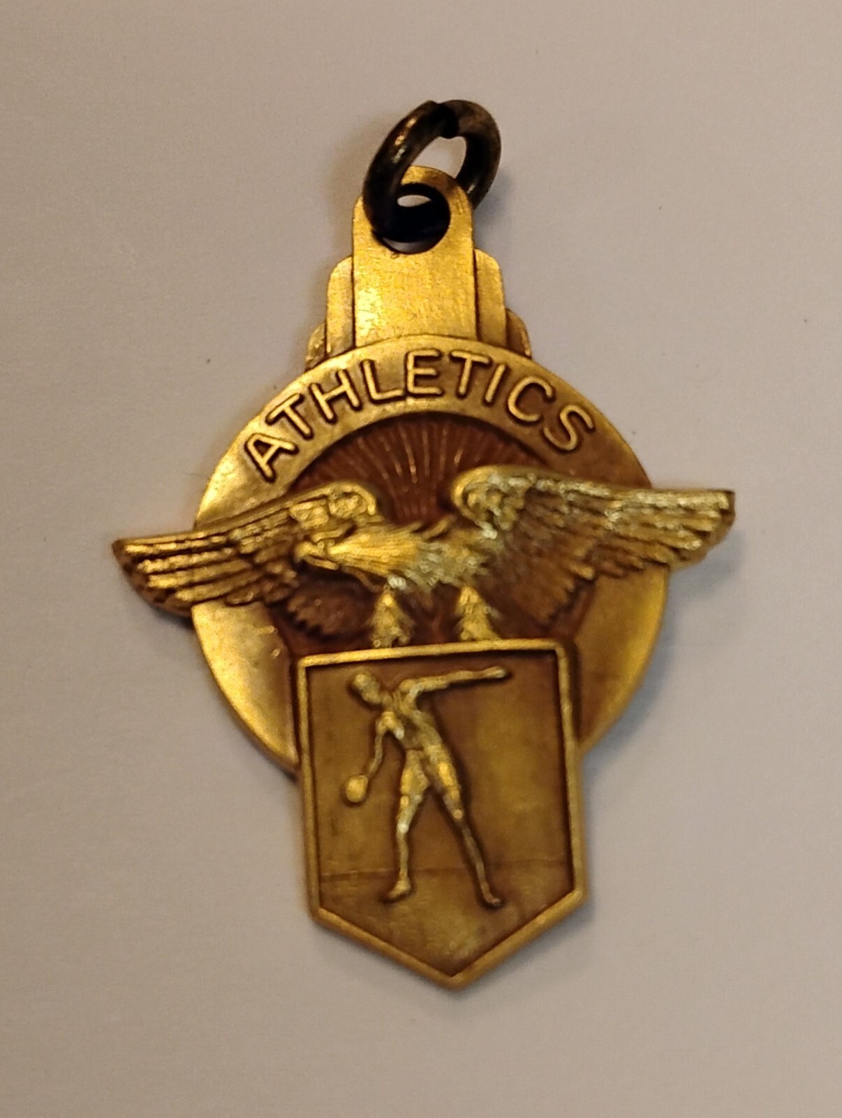 Vintage Jostens Athletics Pendant Charm Medal
