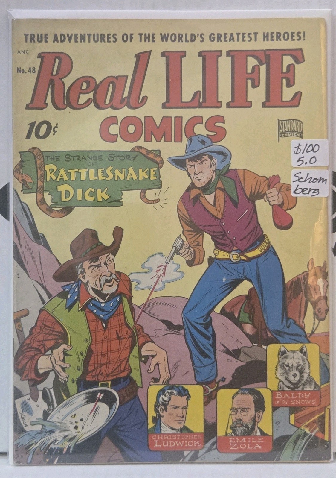 Real Life Comics 48 VG/FN 5.0 Alex Schomberg Real Life Comics 48 VG/FN 5.0 Alex Schomberg