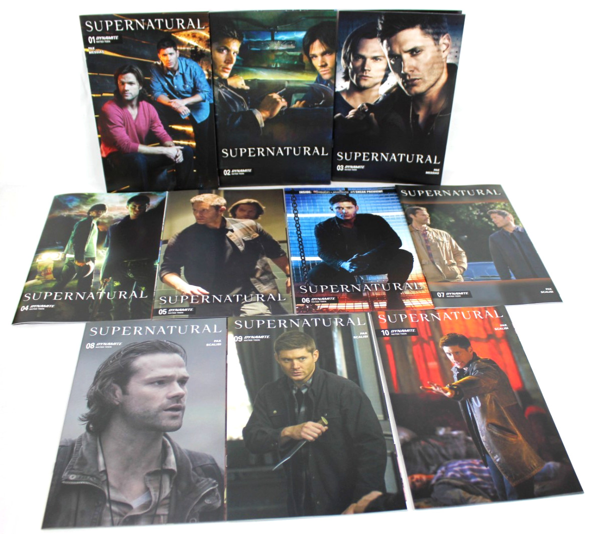 Supernatural #1 2 3 4 5 6 7 8 9 10 Complete Run Set 2025 Sam & Dean Winchester