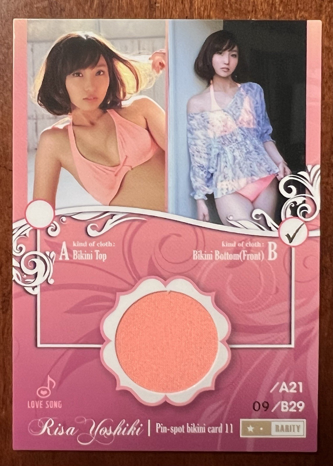 Risa Yoshiki Pin-Spot Bikini  09/b29