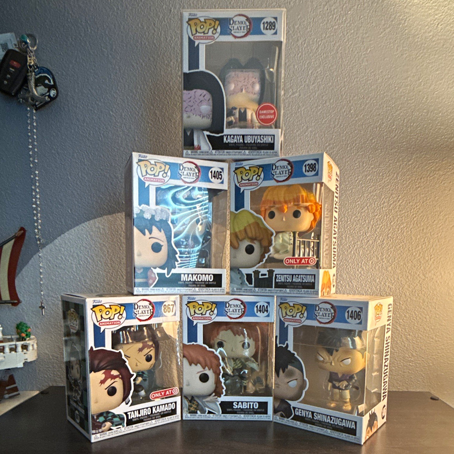 Funko Pop Demon Slayer Vinyl Mixed Lot (5) Exclusive GameStop/Target Boxed Funko Pop Demon Slayer Vinyl Mixed Lot (5) Exclusive GameStop/Target Boxed