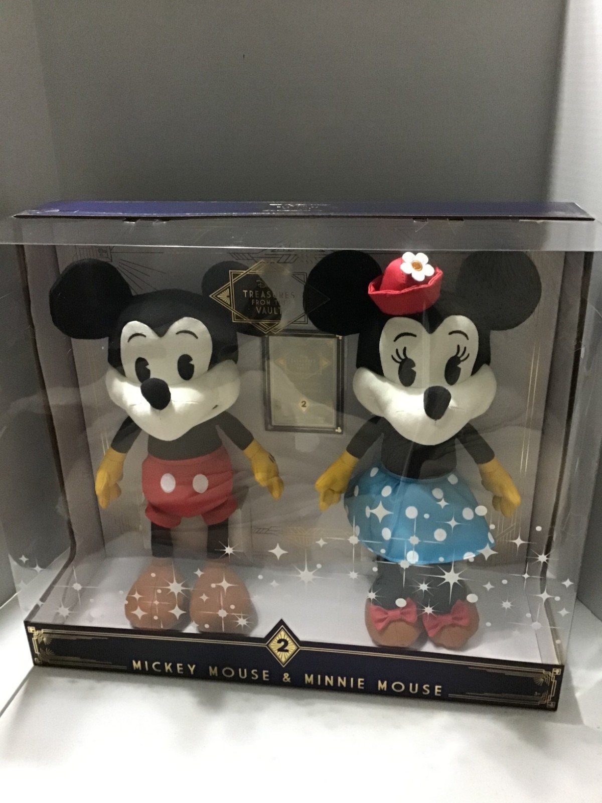 Disney Treasures From Vault Mickey Minnie Plush Set 2021 Amazon Exclusive NIB