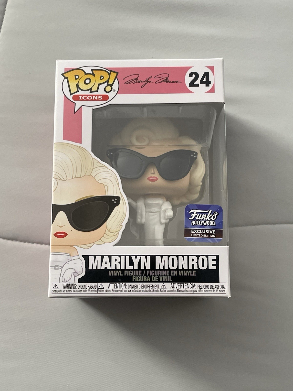 Funko Pop Marilyn Monroe Funko Hollywood Exclusive #24 Collectible Figure