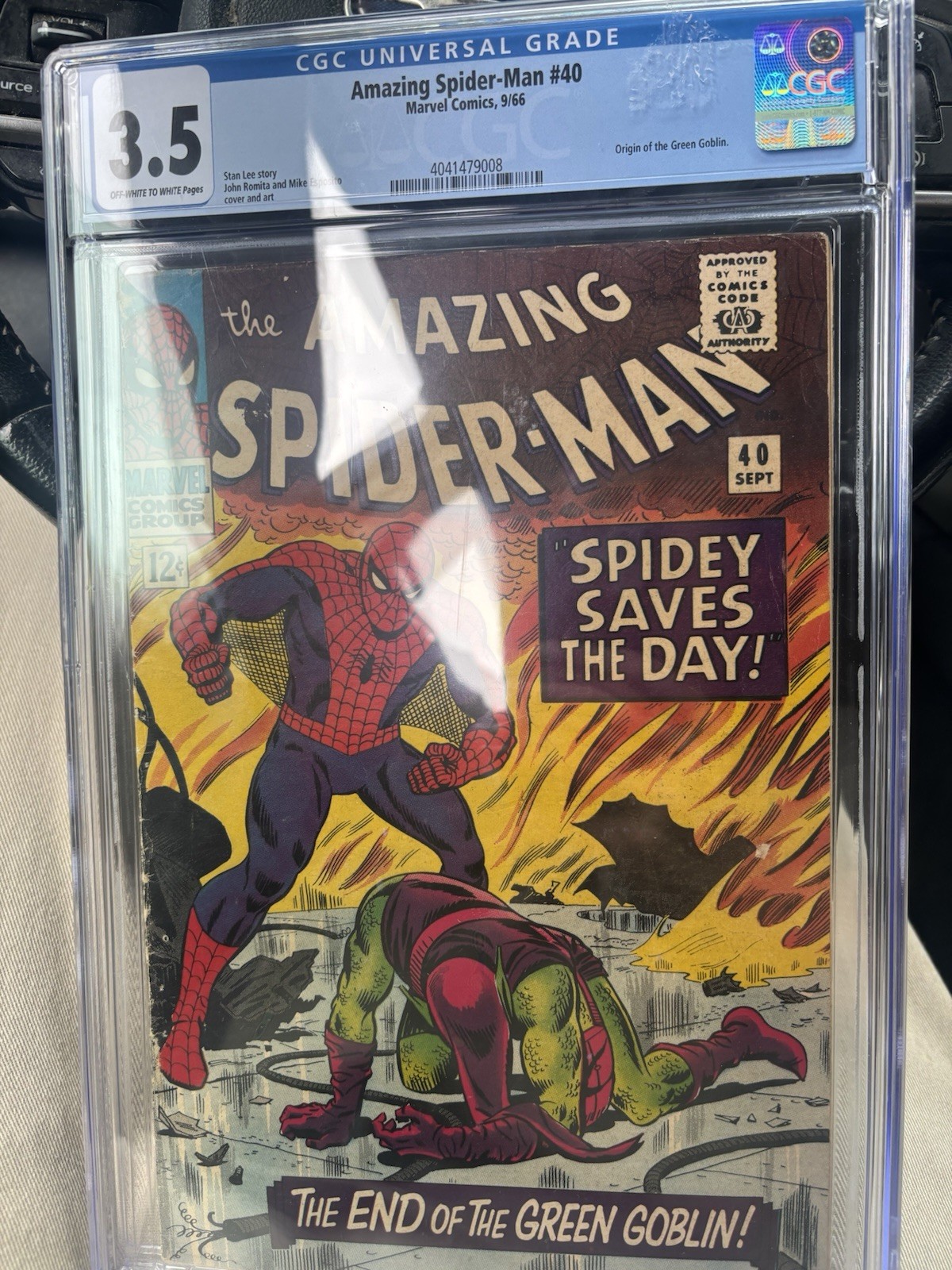 The Amazing Spiderman Comic Book #40 Graded