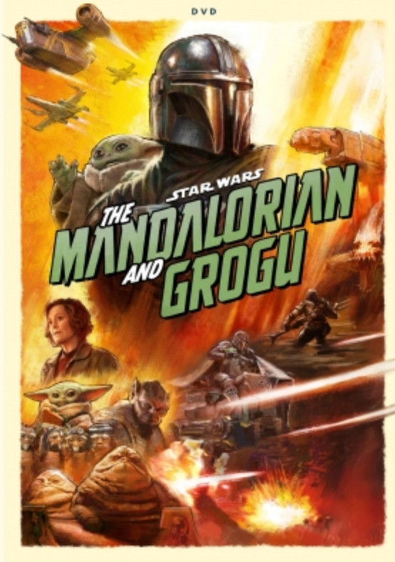 Star wars: the Mandalorian and grogu (2026) dvd disc-only Pedro Pascal, Sigourne