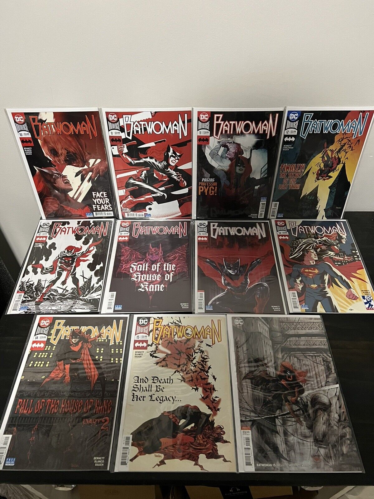 Batwoman 10-18 Comic Run With Variants/ 17 Book Set