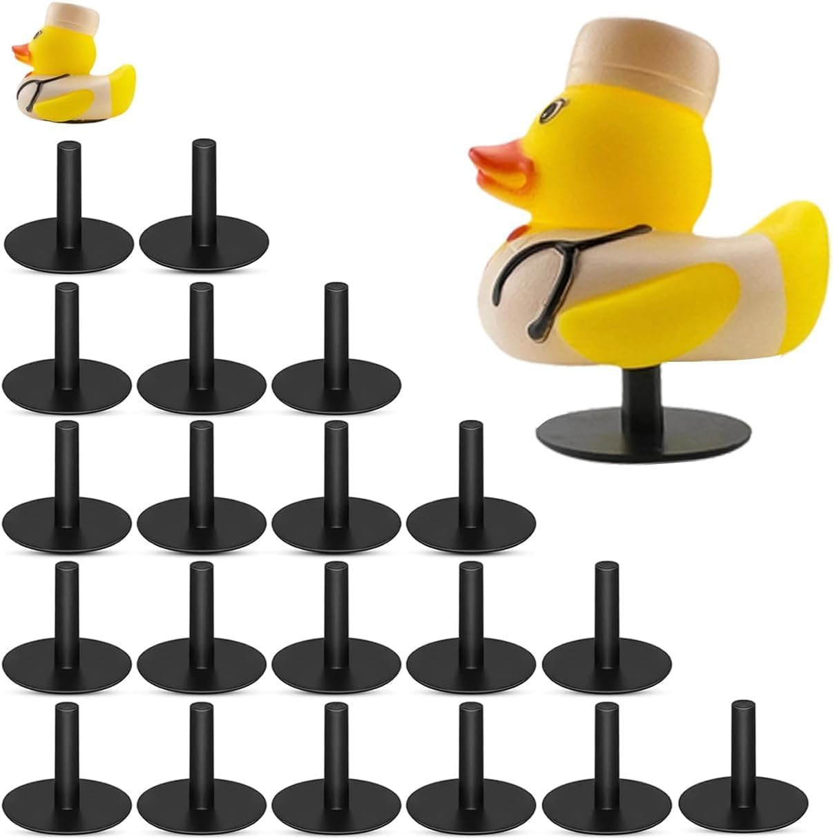 20Pcs Duck Holder for Jeep Dash,Rubber Ducks Plugs for Jeep Wrangler,Dashboard P 20Pcs Duck Holder for Jeep Dash,Rubber Ducks Plugs for Jeep Wrangler,Dashboard P