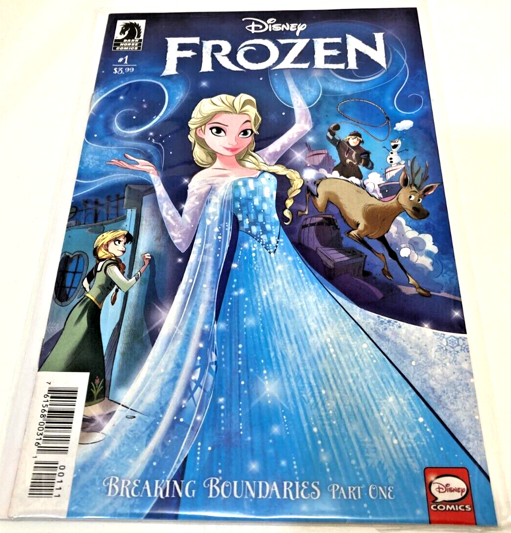 Disney\'s Frozen #1 Breaking Boundaries Dark Horse Comic VG