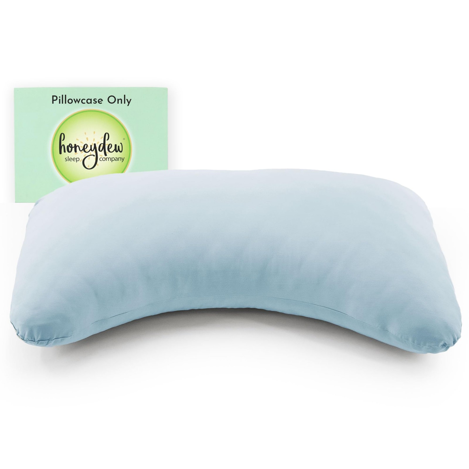 Honeydew Queen Side Pillow Case Fits The Scrumptious and Essence Curved Pillows