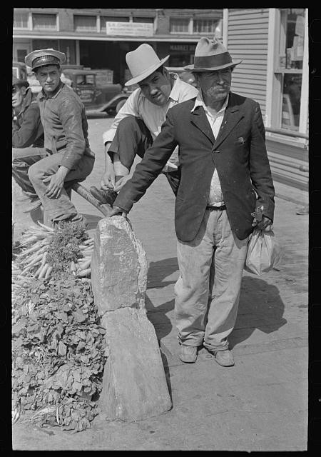 Photo:San Antonio Texas Market People 1939 FSA Street Scene