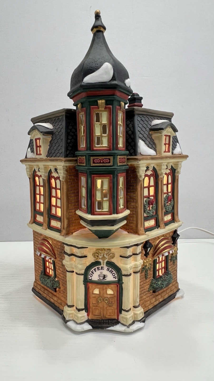 Heartland Valley Village “Coffee Shop” 1998 Deluxe Limited Edition Collectable