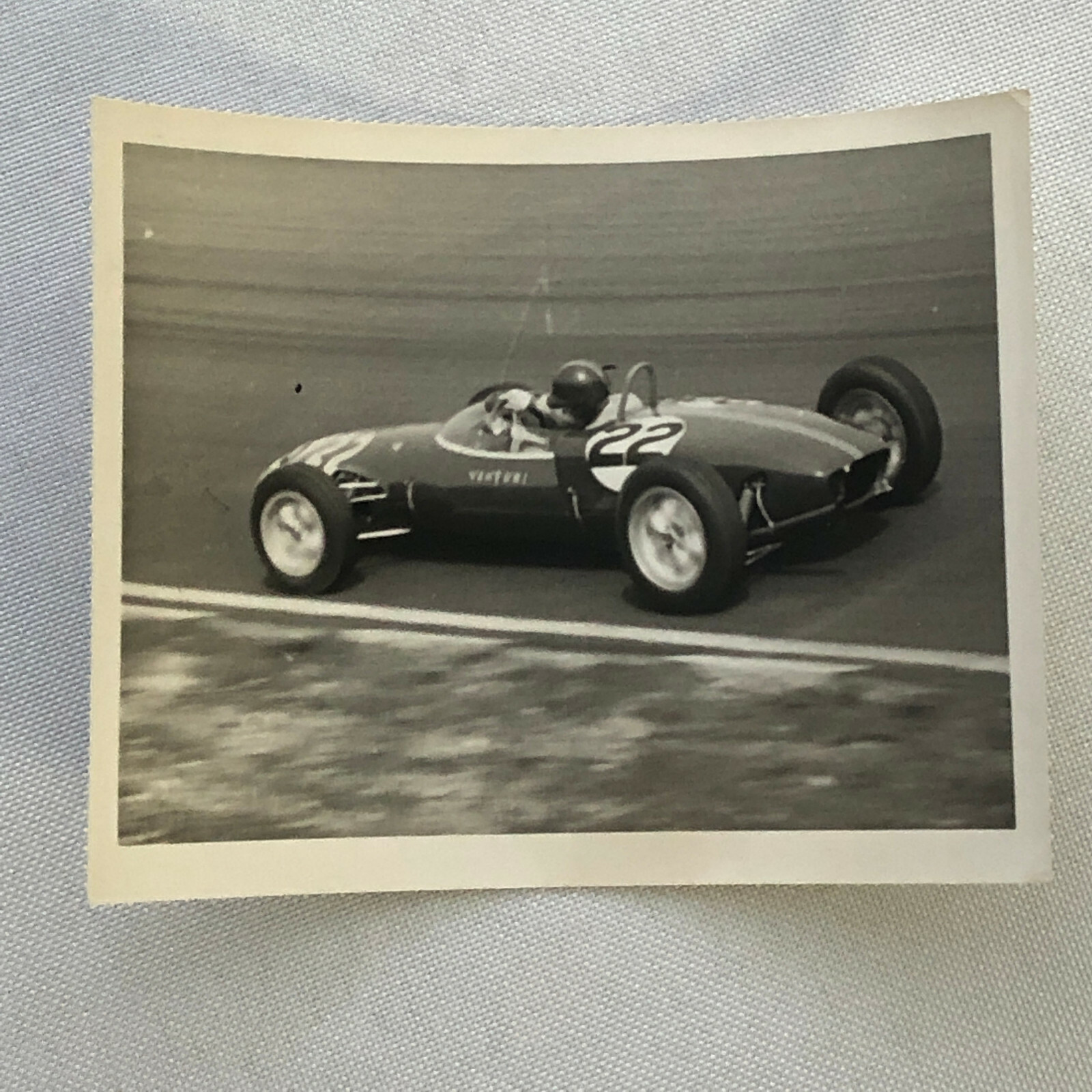 Vintage Grand Prix Racing Car Photo Photograph Print 