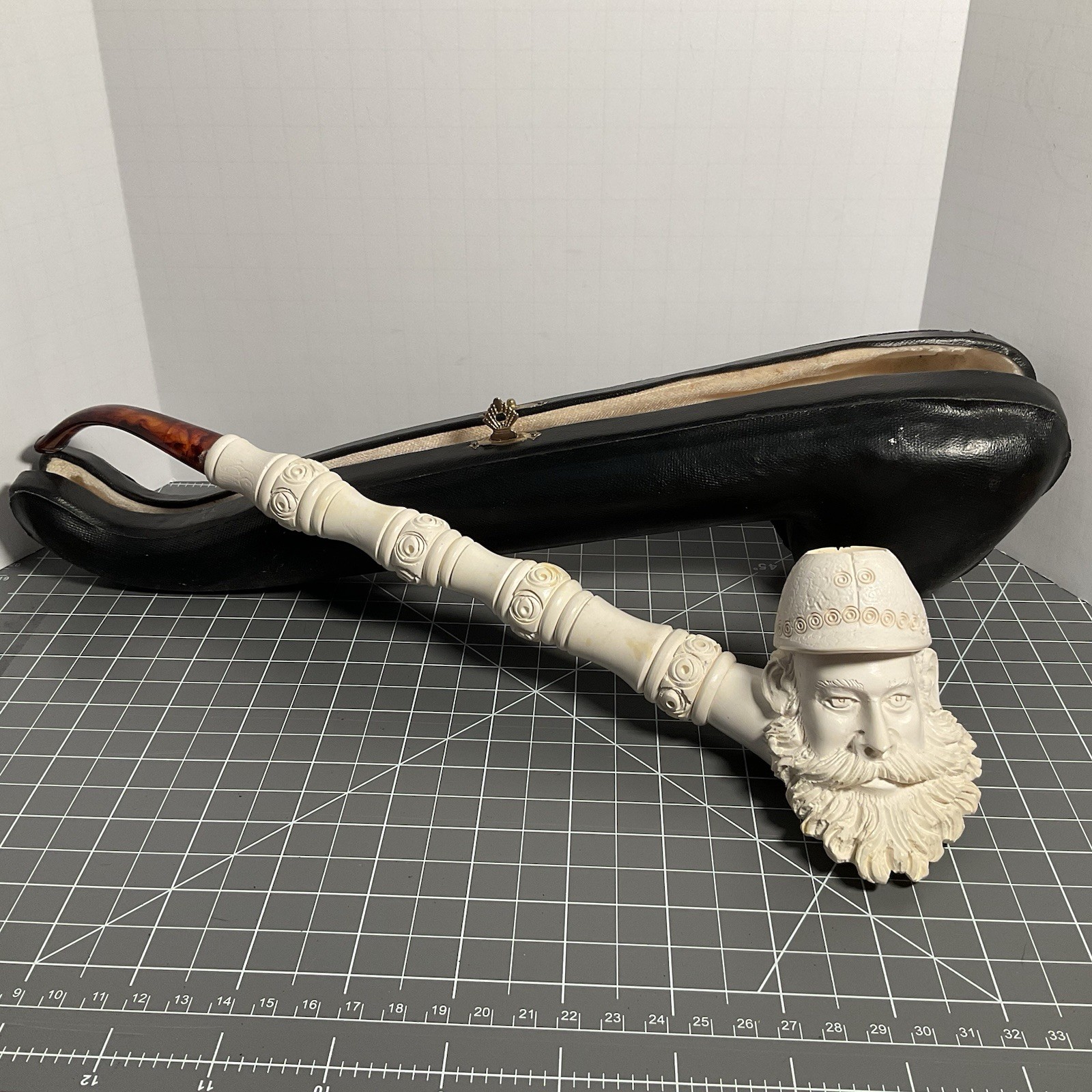 Vintage Turkish Block Meerschaum 13