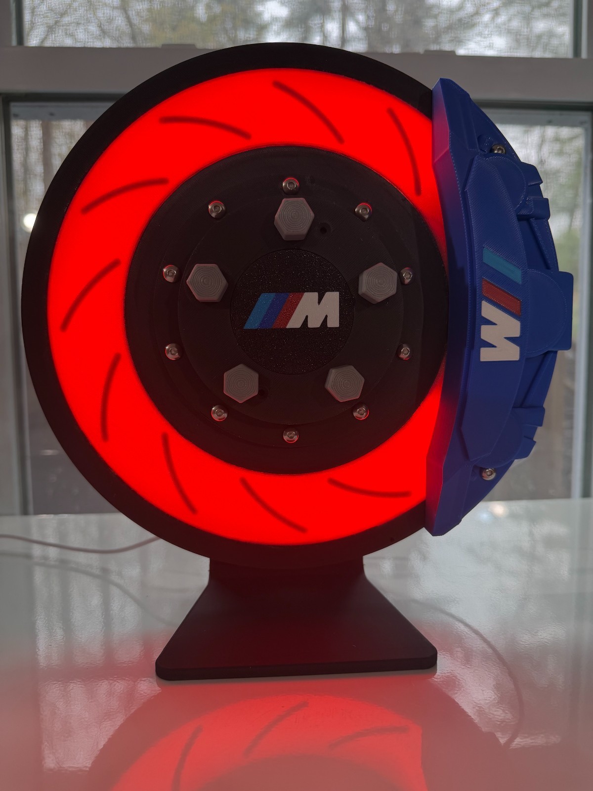 BMW M5 LED Lighted Sign – Classic Performance Design – Garage / Man Cave Decor