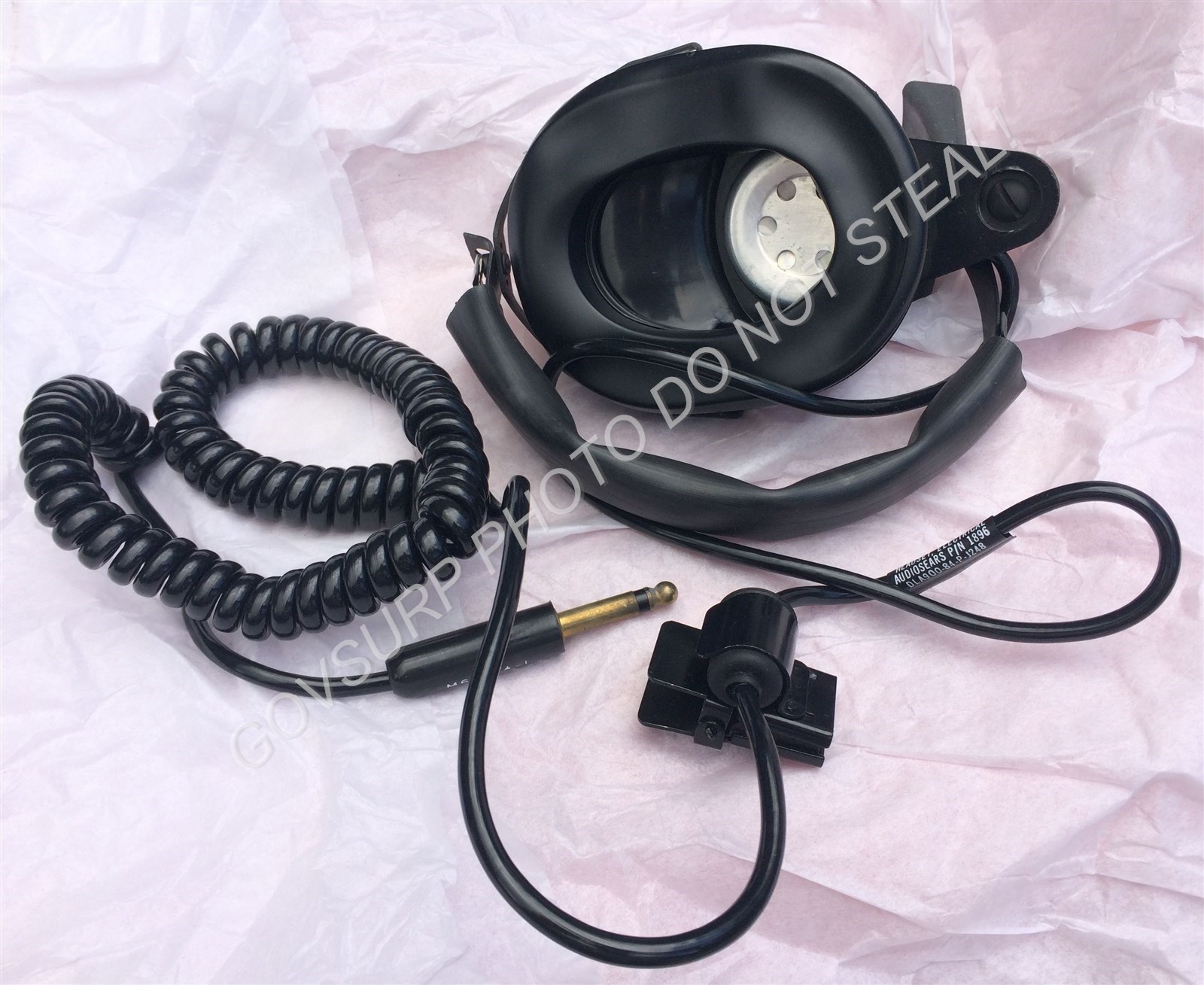 HEAD SET 1896 AUDIO-SEARS CORP NOS INTHE PACK NSN: 5965-00-524-2294