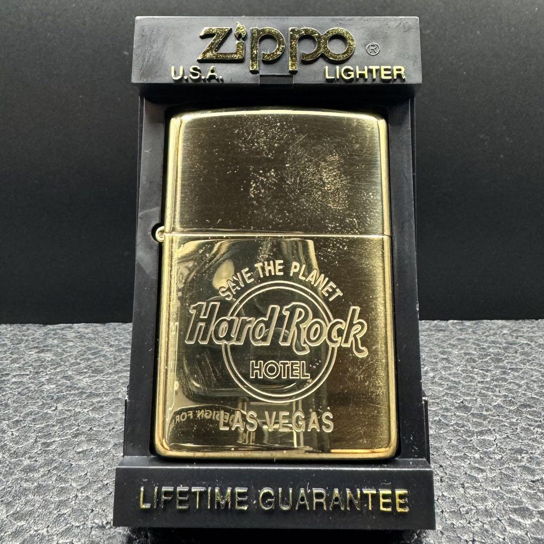 Zippo lighter Hard Rock Cafe Las Vegas Hotel 1998 unused item imported from JP
