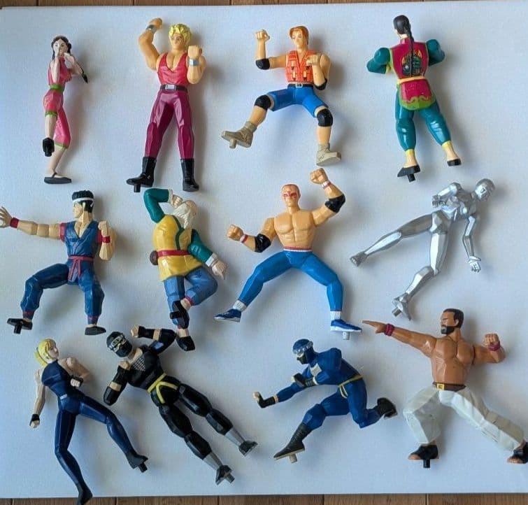 Virtua Fighter Figure Lot Sega 12 Figures Authentic Japan Goods Virtua Fighter Figure Lot Sega 12 Figures Authentic Japan Goods