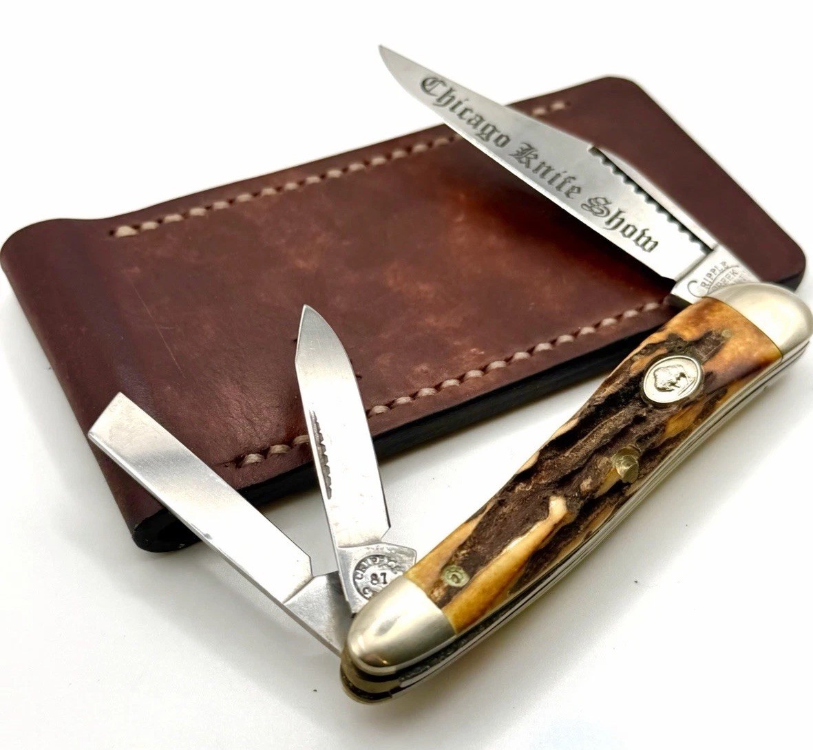 Cripple Creek Stag Whittler *MINT*