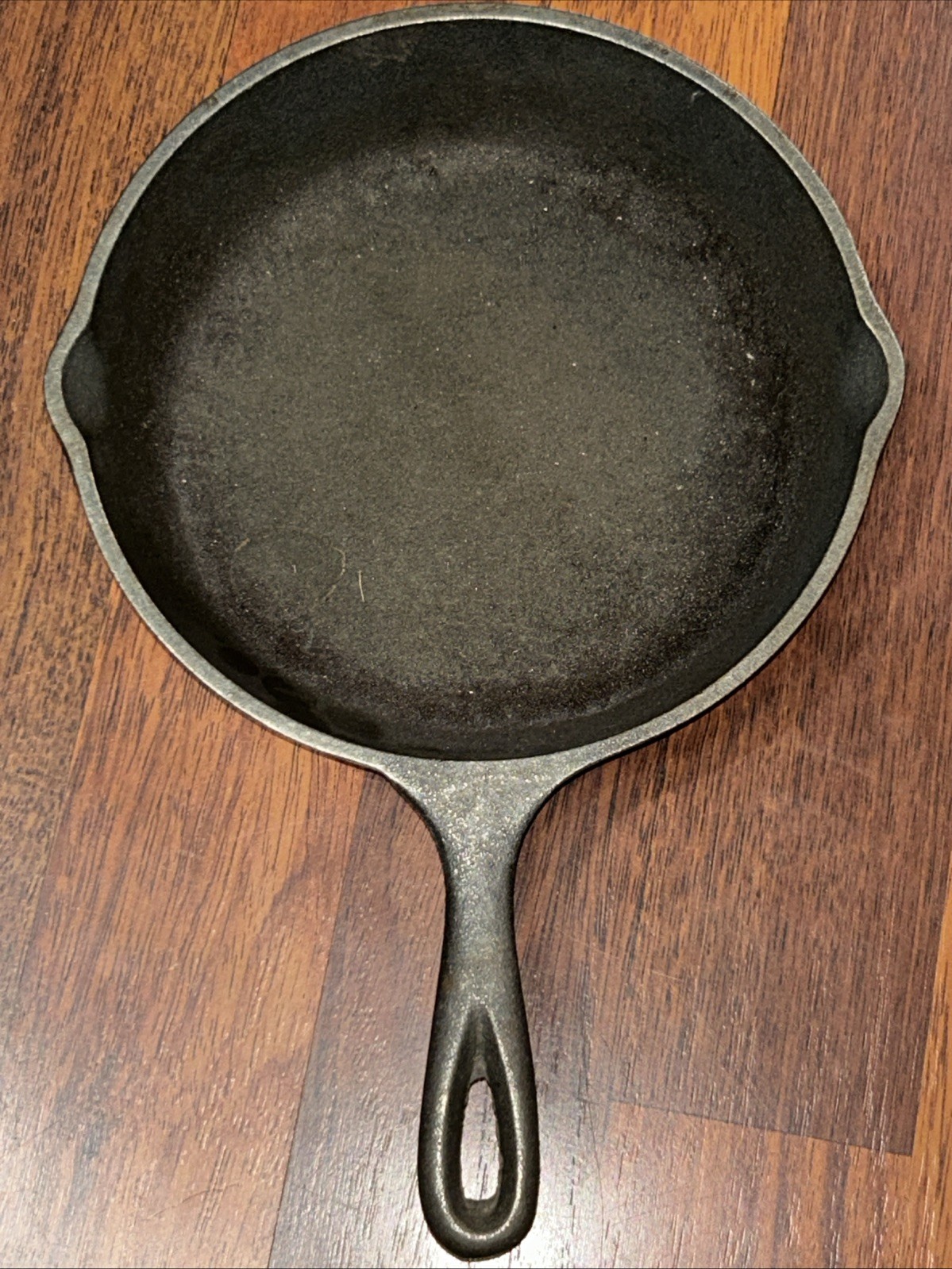 Vintage Lodge USA 5SK Cast Iron Skillet 8 Inch Double Spouts