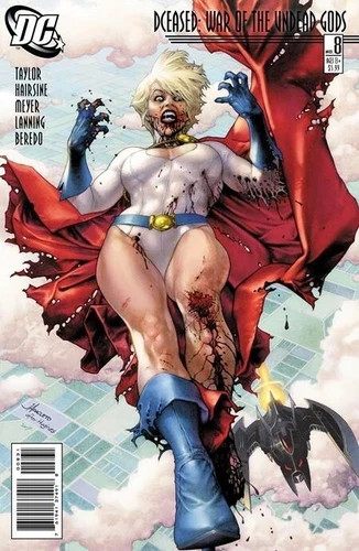 Dceased War Of The Undead Gods #8 - Variant Power Girl Hughes - DC Comics 2023