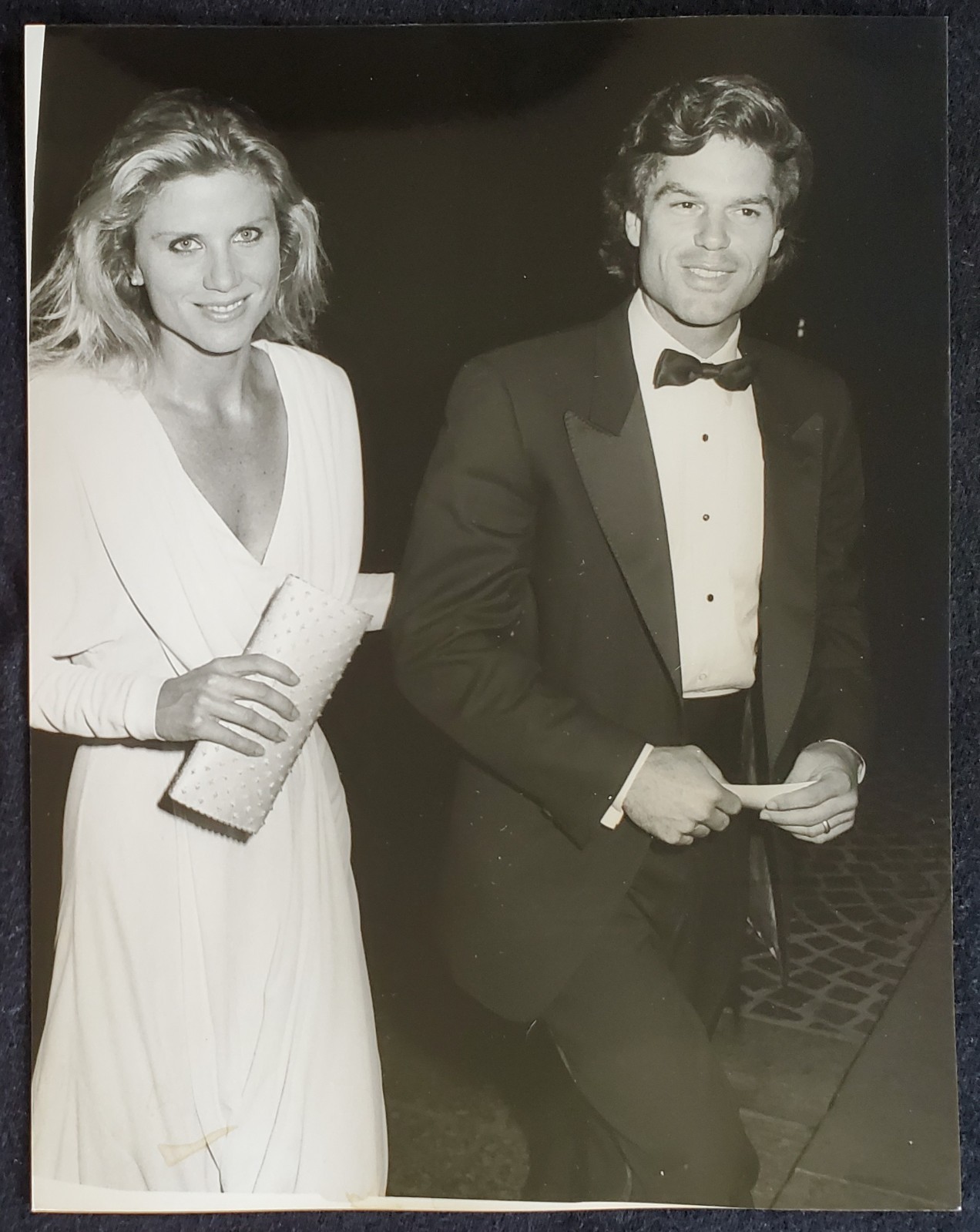 1987 Harry Hamlin Laura Johnson Oliver Stone Event Hollywood 7x9 Press Photo