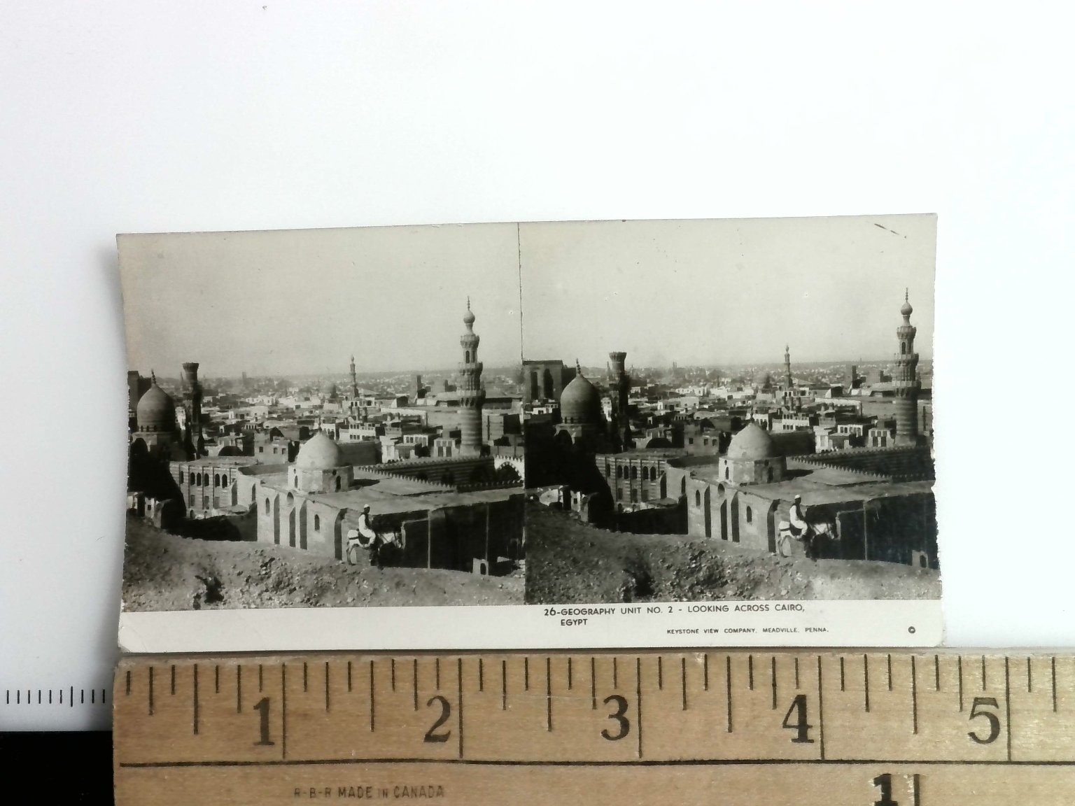 Cairo Egypt Stereoview Keystone View Co. 1933 Geographic Unit 2 Cairo Egypt Stereoview Keystone View Co. 1933 Geographic Unit 2