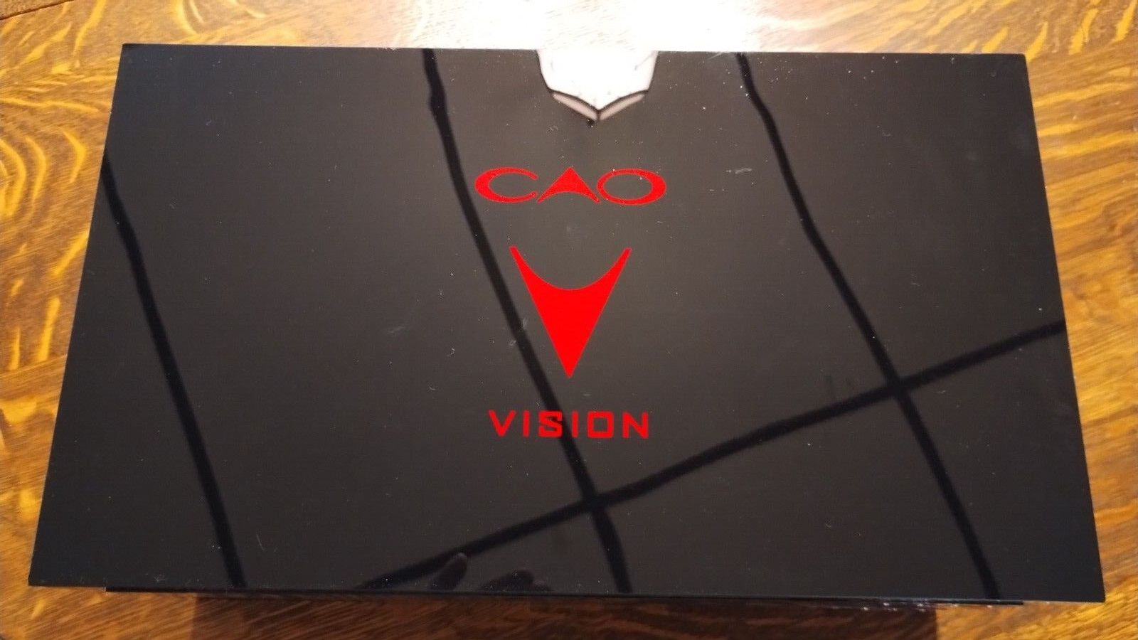 CUSTOMIZED  Lighted Cigar Box CAO NEW IN BOX