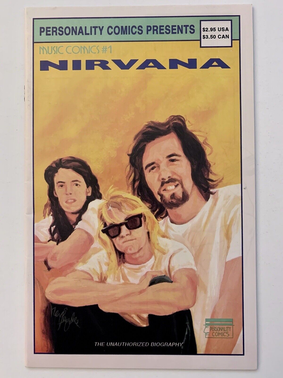 Nirvana (Personality Comics Presents) (1992) Origin of Nirvana (NM) RARE VINTAGE