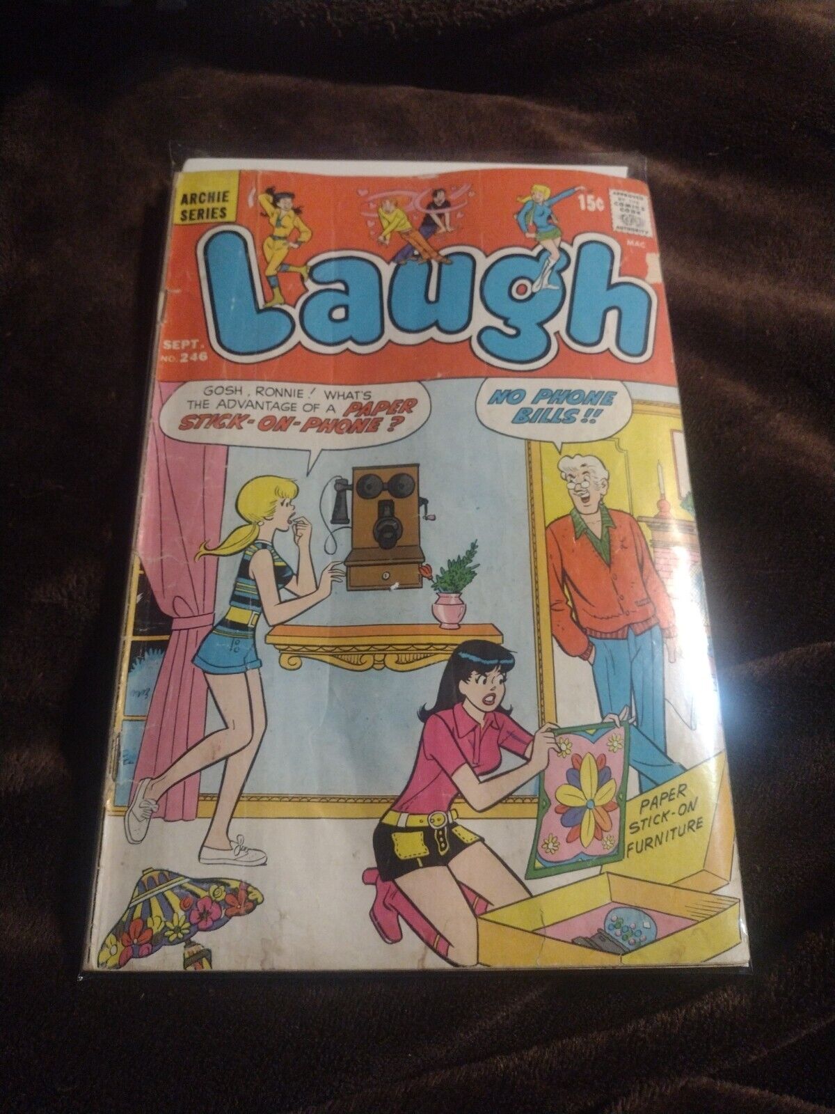 Laugh Comics 246 Archie Publications Early Bronze Age 1971