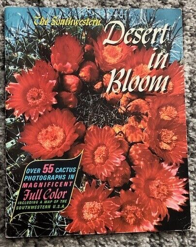 Southwestern Desert Book Vintage Original Photography 1960s Color Photos