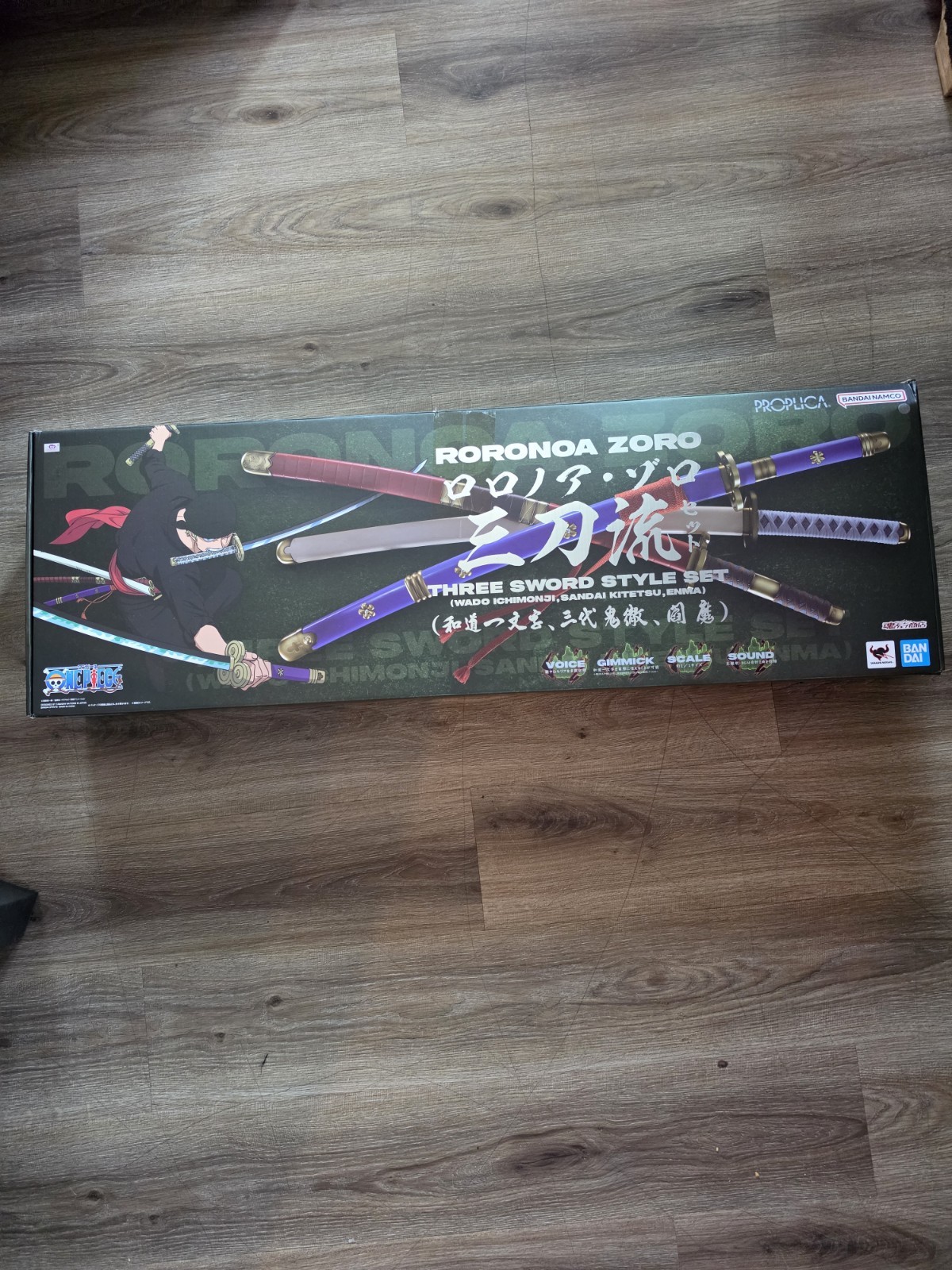 NEW Bandai PROPLICA Roronoa Zoro Three Swords Style Set One Piece Japan. C PICS NEW Bandai PROPLICA Roronoa Zoro Three Swords Style Set One Piece Japan. C PICS