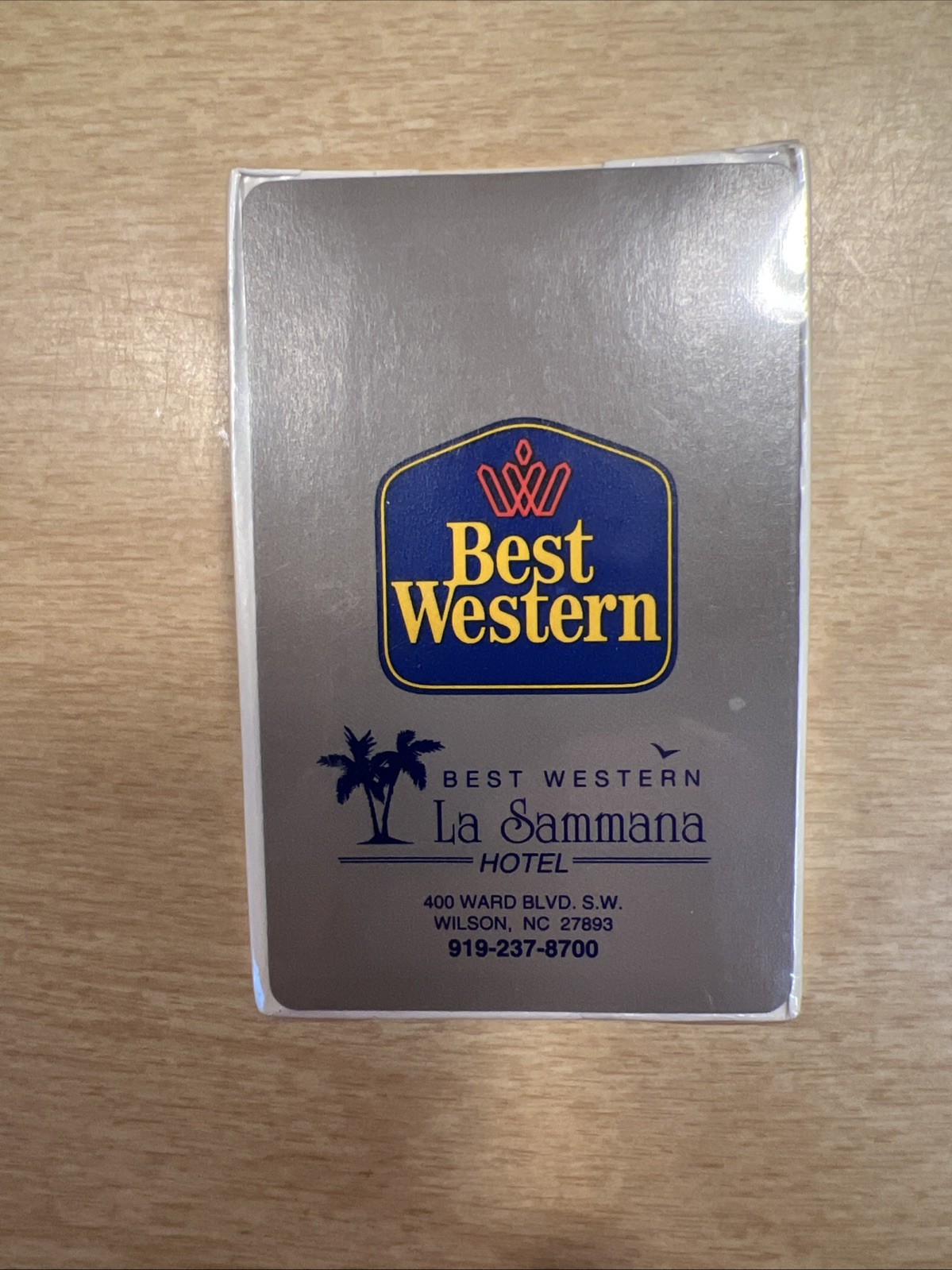 Vintage Best Western La Sammana Hotel Wilson, NC Sealed Playing Cards Full Deck Vintage Best Western La Sammana Hotel Wilson, NC Sealed Playing Cards Full Deck