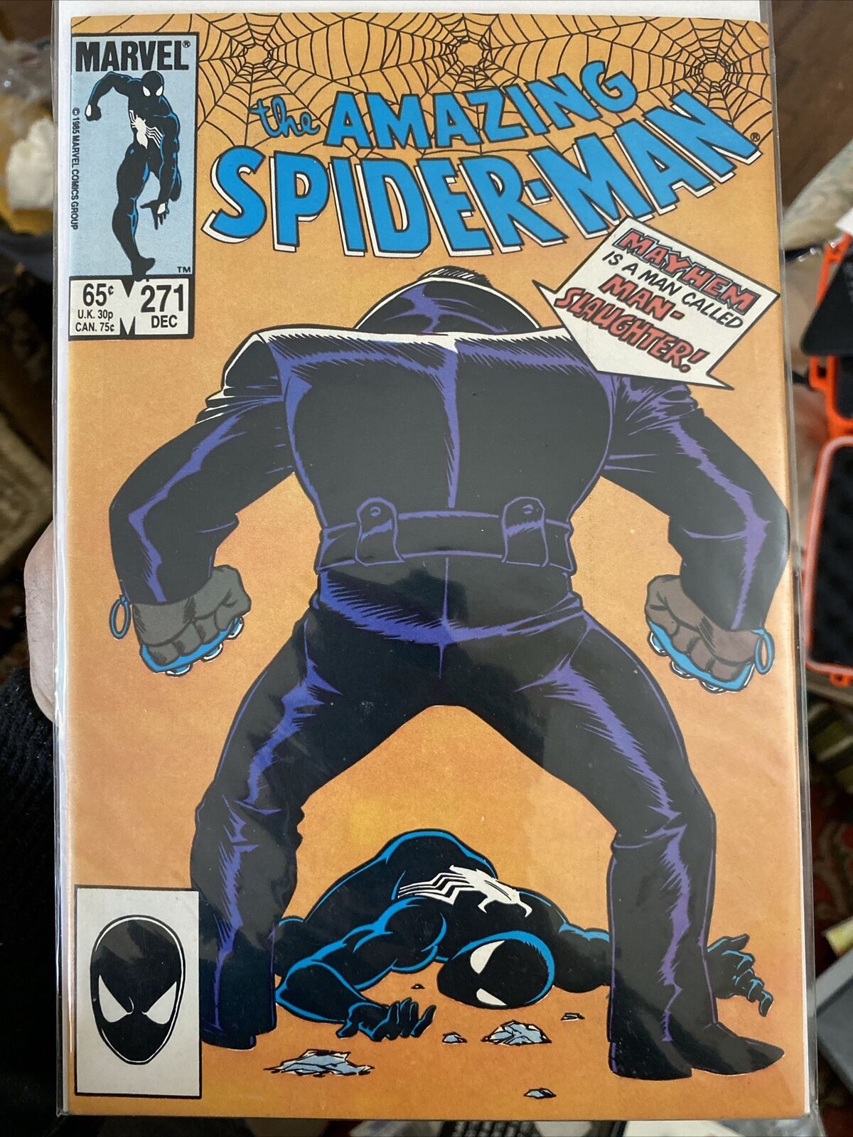 The Amazing Spider-Man #271 - Dec 1985 - Vol.1 - Direct - Minor Key - (726A)