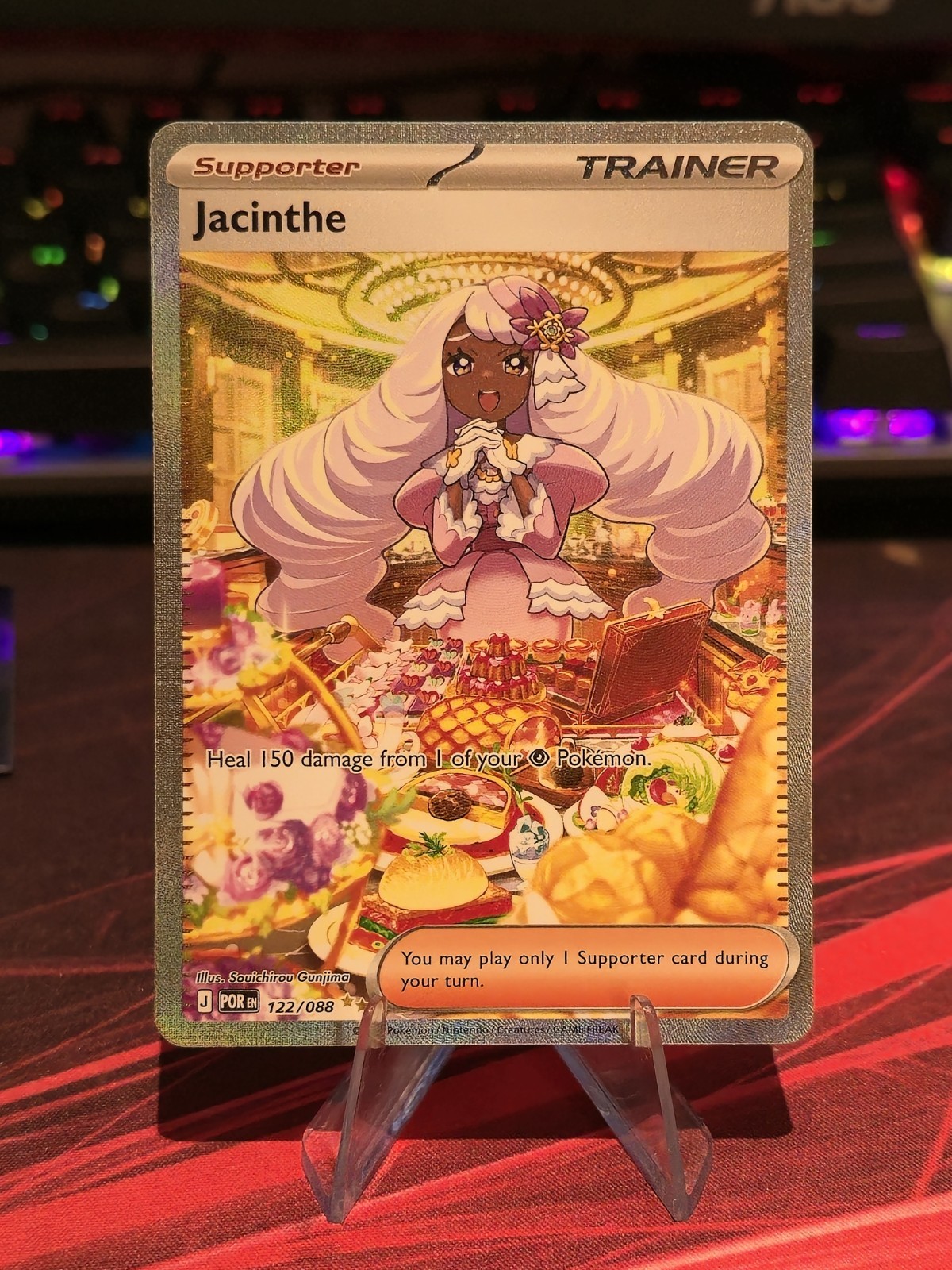 Pokémon TCG Jacinthe 122/088 Perfect Order Special Illistration Rare English