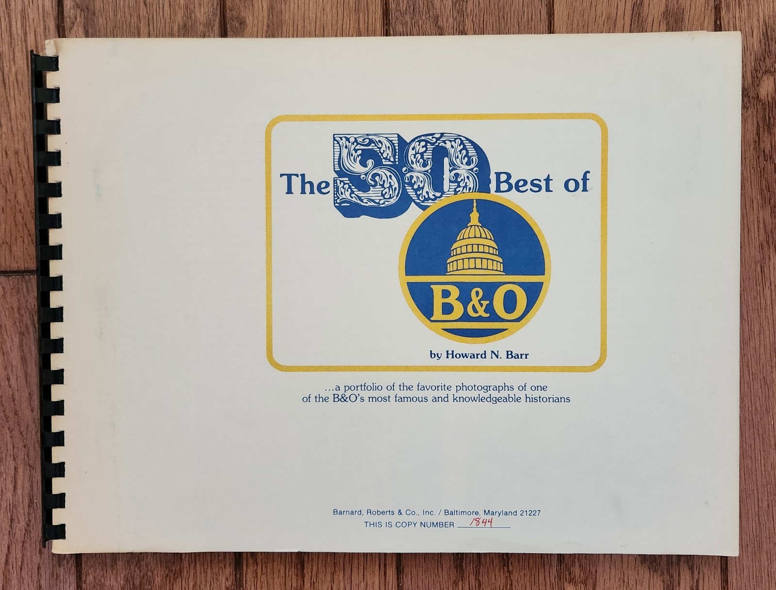 50 BEST OF B & O By Howard N. Barr - locomotives
